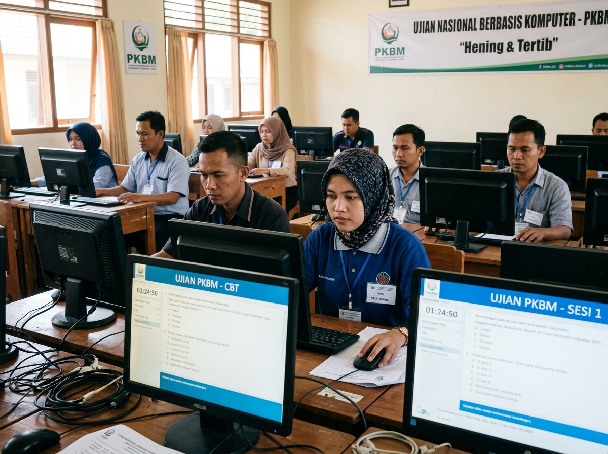 Pelaksanaan Asesmen Ujian CBT Mandiri